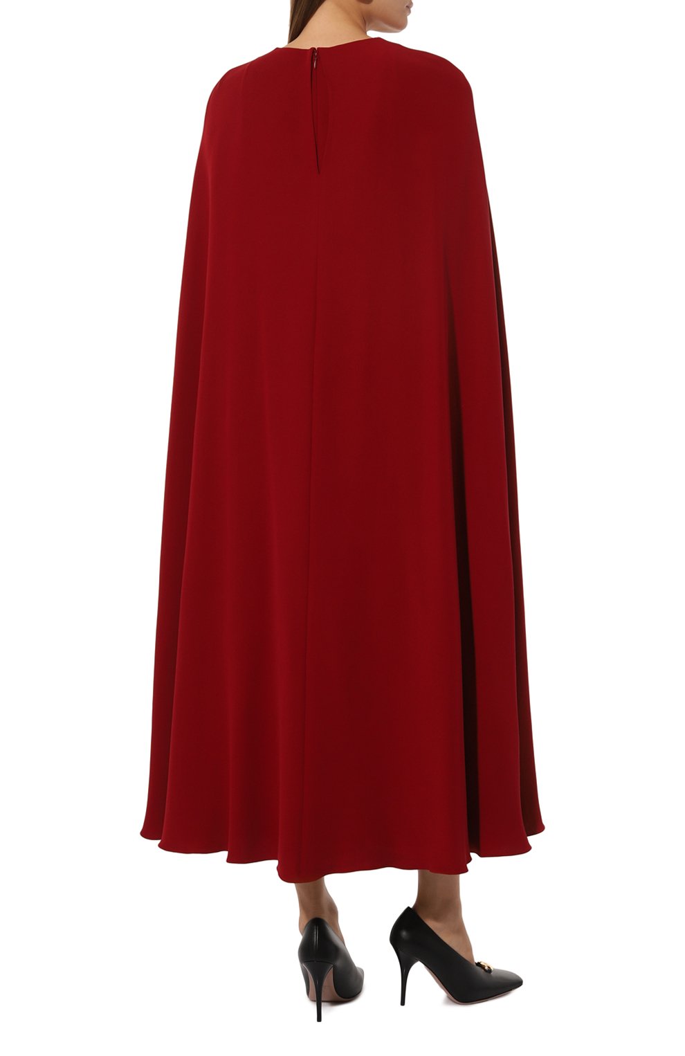 Шелковое платье VALENTINO, арт. 5B3VA9Y01MM, фото 4