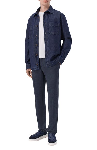 Шерстяные брюки MARCO PESCAROLO, арт. CARACCI0L0/53Y19_001, фото 2