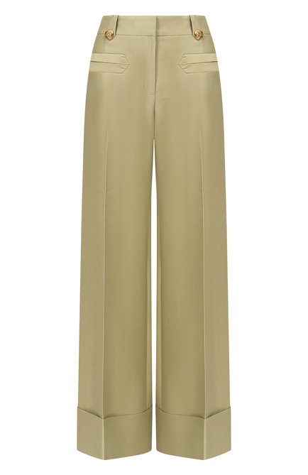 Женские брюки из шерсти и шелка ZIMMERMANN, арт. 7006PC261