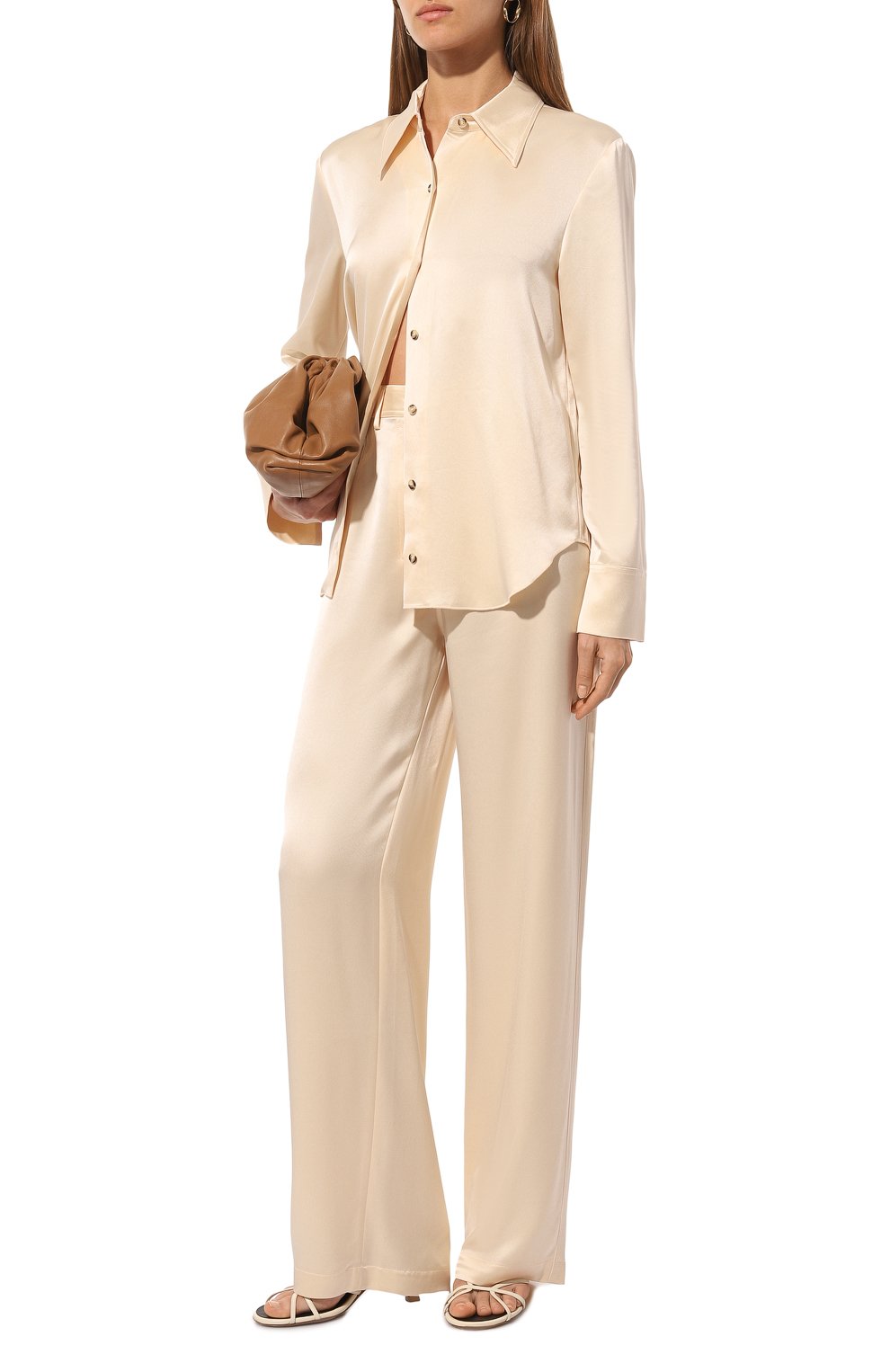 Атласная рубашка NANUSHKA, арт. NW24CRSH01771, фото 2