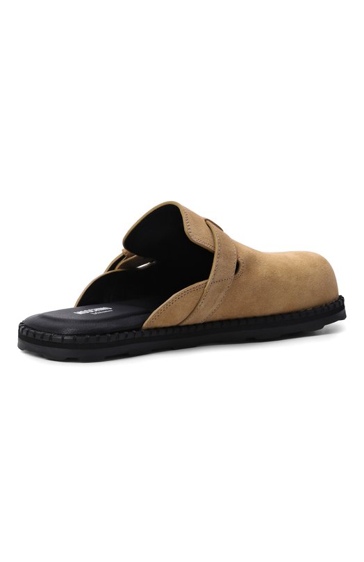 Замшевые сабо Moschino MA10152G10/ME0 Бежевый  MA10152G10/ME0 Фото 5