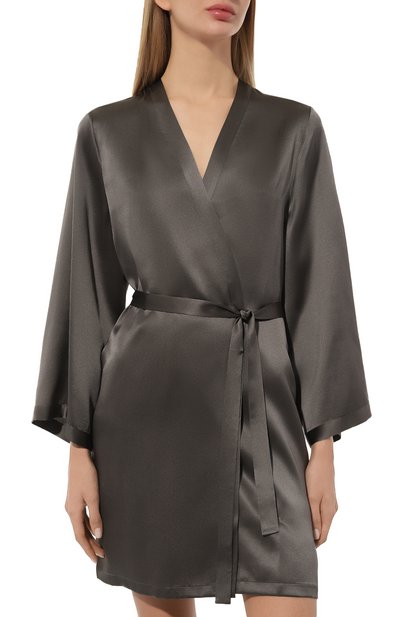 Шелковый халат MARJOLAINE, арт. Laser, фото 3