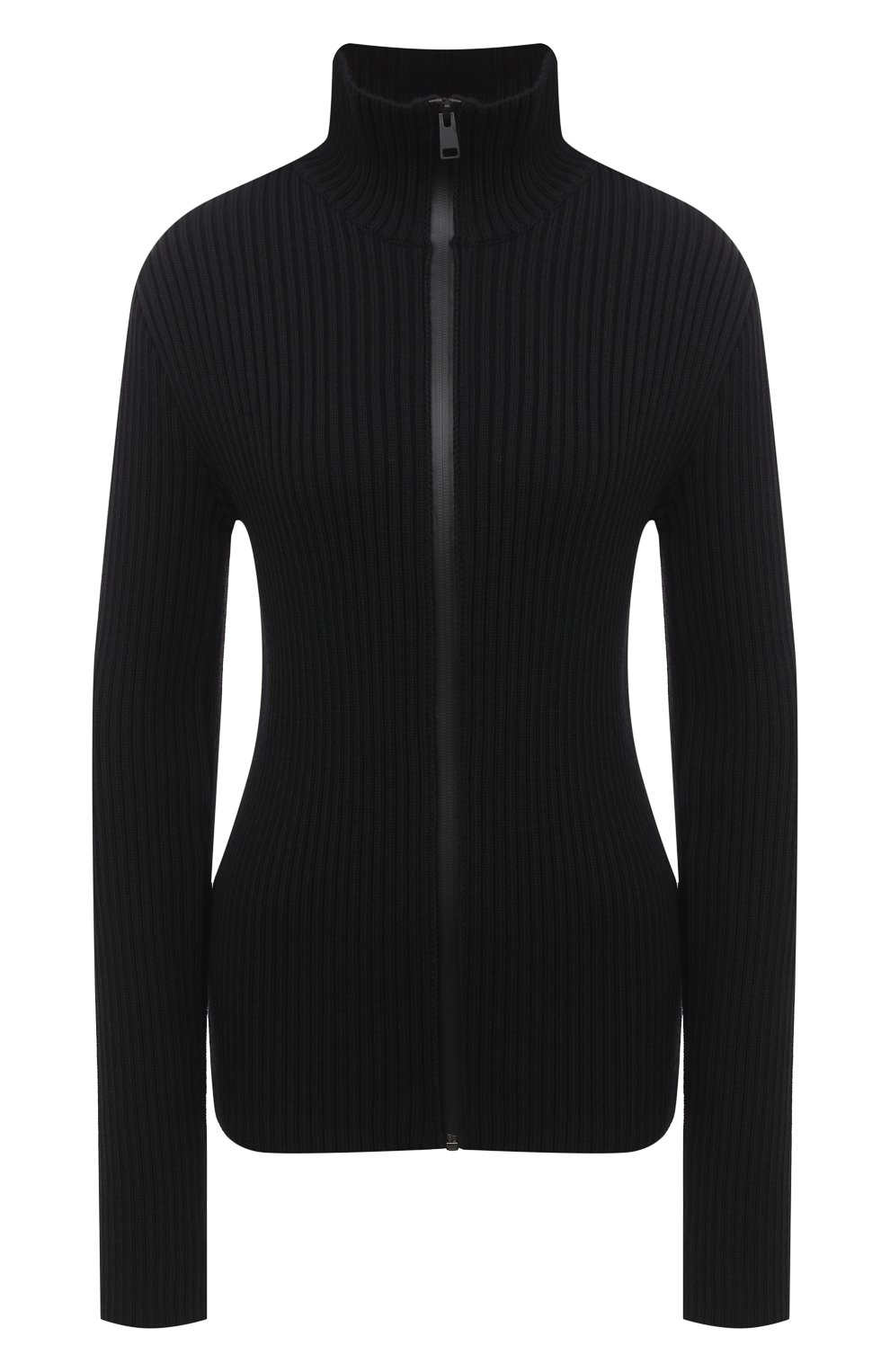 Комплект из куртки и кардигана BOTTEGA VENETA черного цвета по цене 399500 руб., арт. 633443/VKLC0, фото 7 Комплект из куртки и кардигана BOTTEGA VENETA, арт. 633443/VKLC0, фото 7