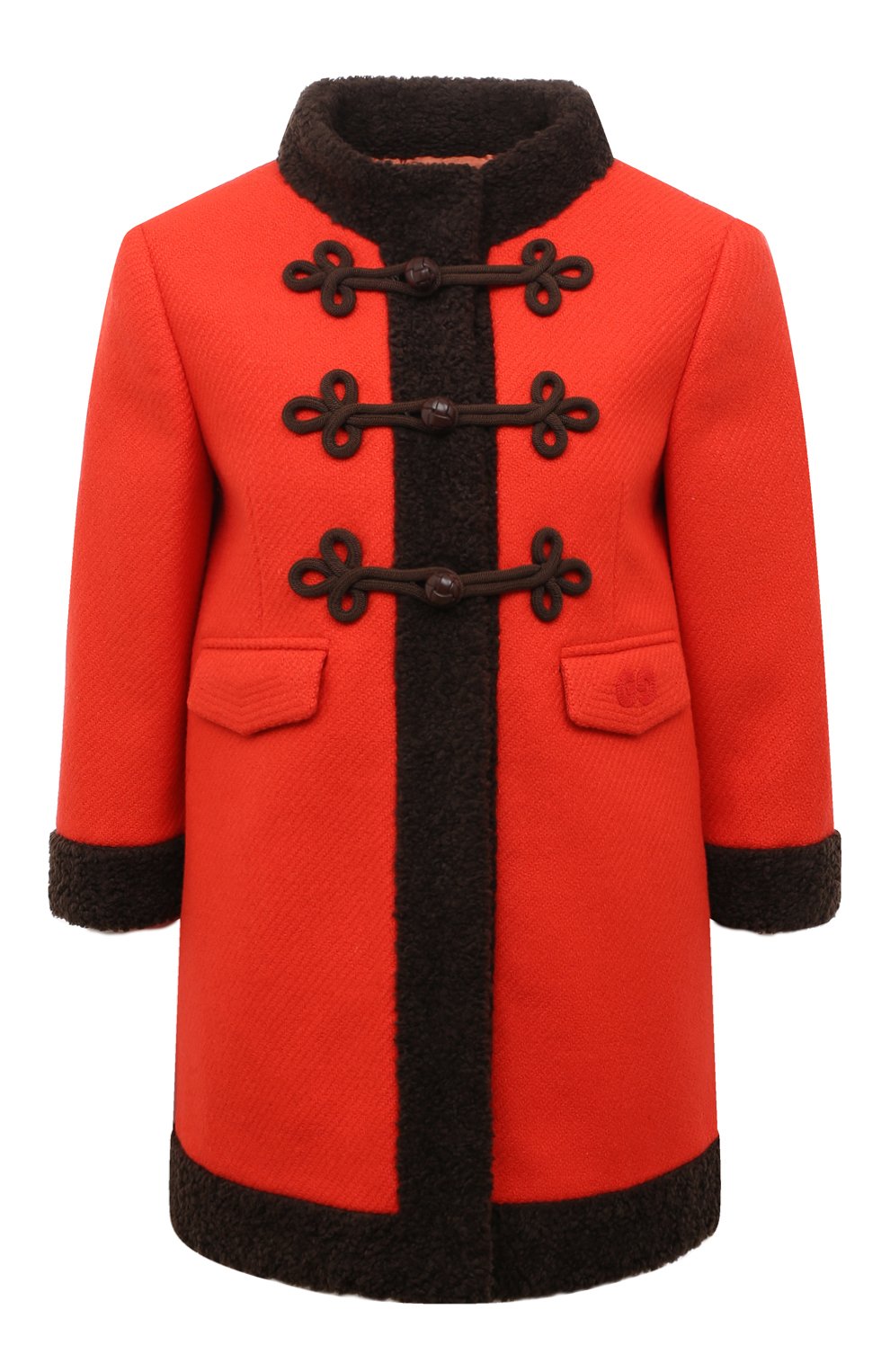 Шерстяное полупальто GUCCI, арт. 633365 ZAFMB, фото 1