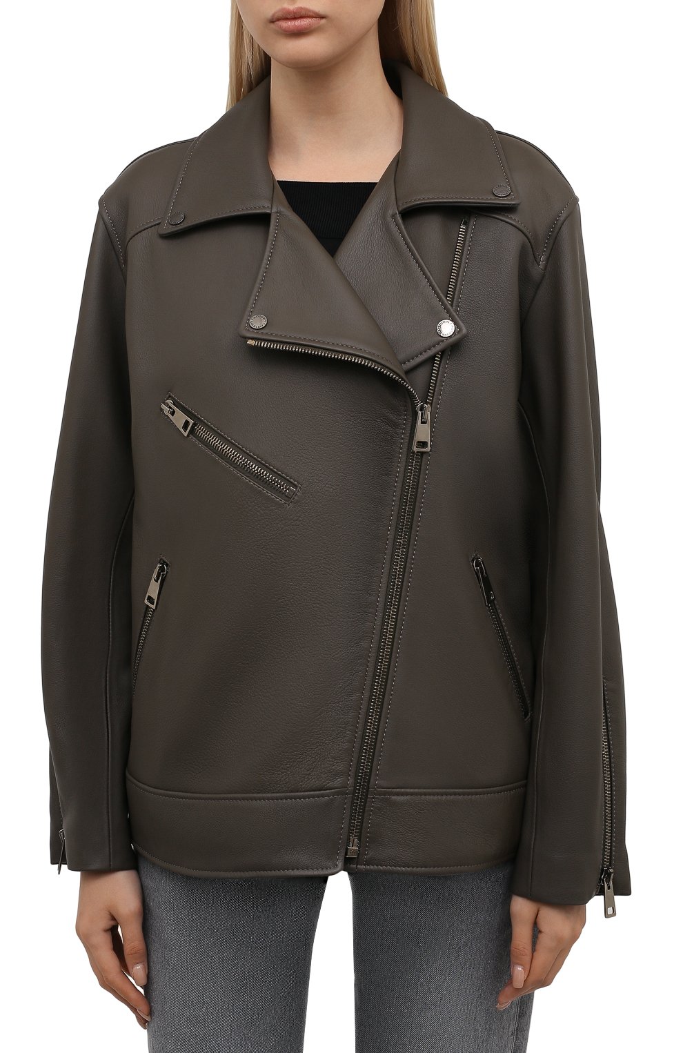 Кожаная куртка MASLOV, арт. SMW101, фото 3