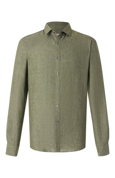 Мужская льняная рубашка CANALI, арт. CSL7077/GL03099