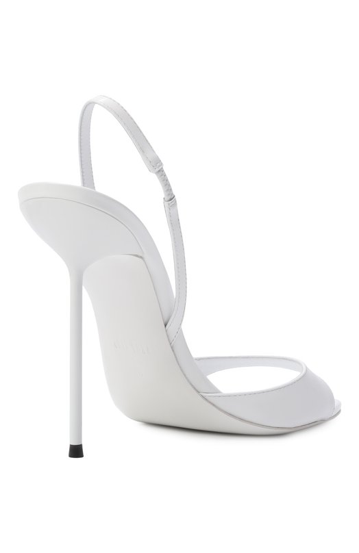 Кожаные босоножки Lidia 105 Paris Texas PX1950/XVN01 Белый  PX1950/XVN01 Фото 5