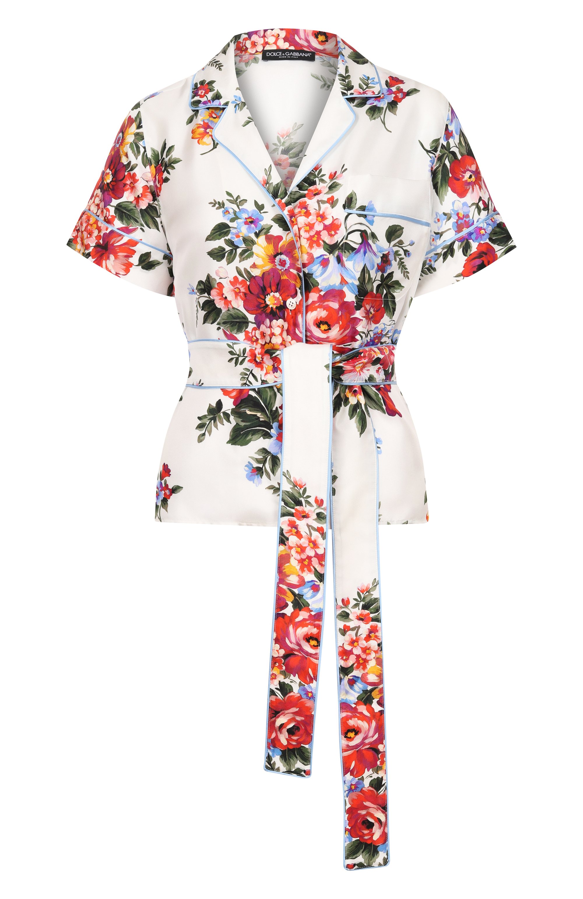 Шелковая рубашка DOLCE & GABBANA, арт. F5S23T/IS11I, фото 1