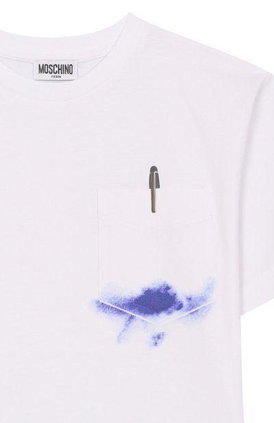 Хлопковая футболка MOSCHINO, арт. HUM055/LAA02/10-14, фото 3