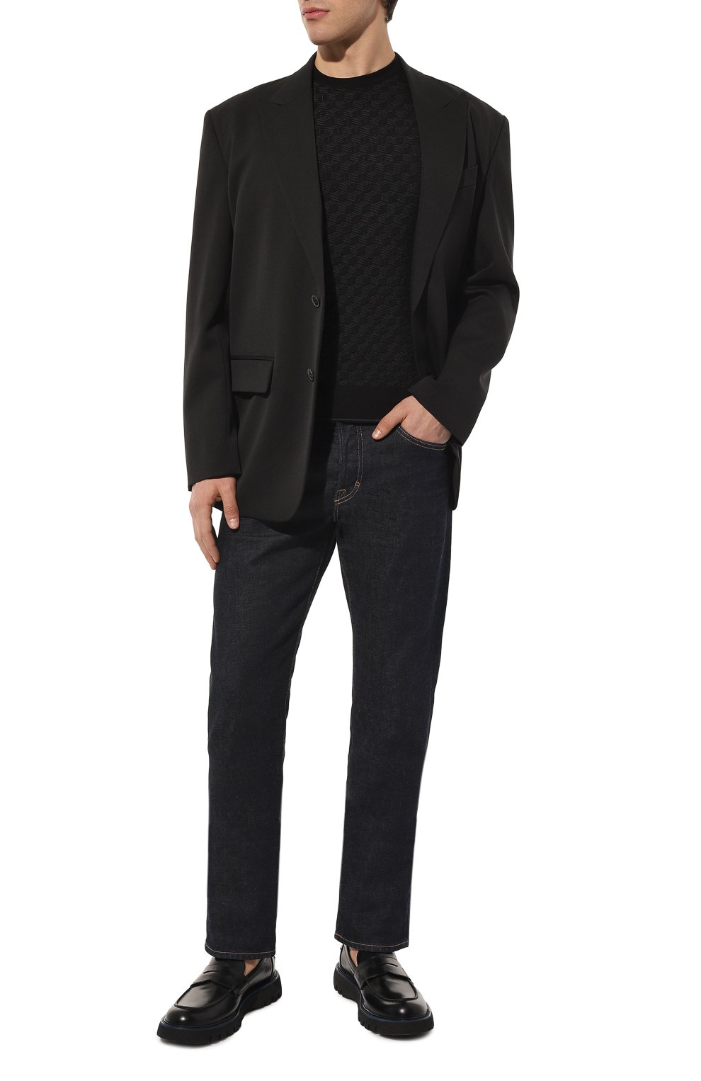 Джемпер из шелка и хлопка STEFANO RICCI, арт. K818048G10/F23176, фото 2