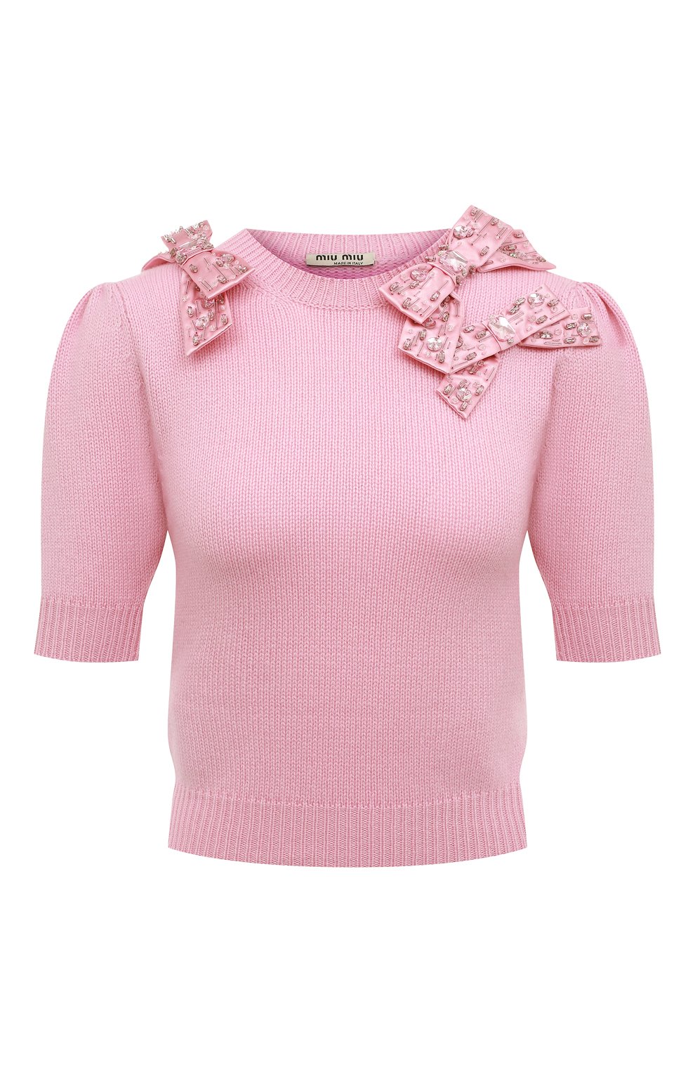 Кашемировый пуловер MIU MIU, арт. MML462-1JX7-F0V94, фото 1