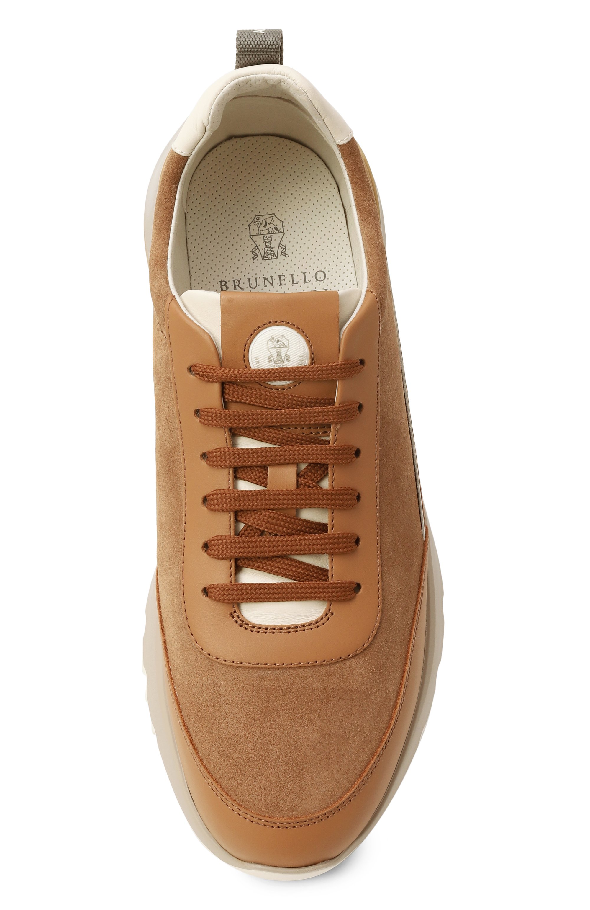 Замшевые кроссовки BRUNELLO CUCINELLI, арт. MZUSGG0278, фото 6