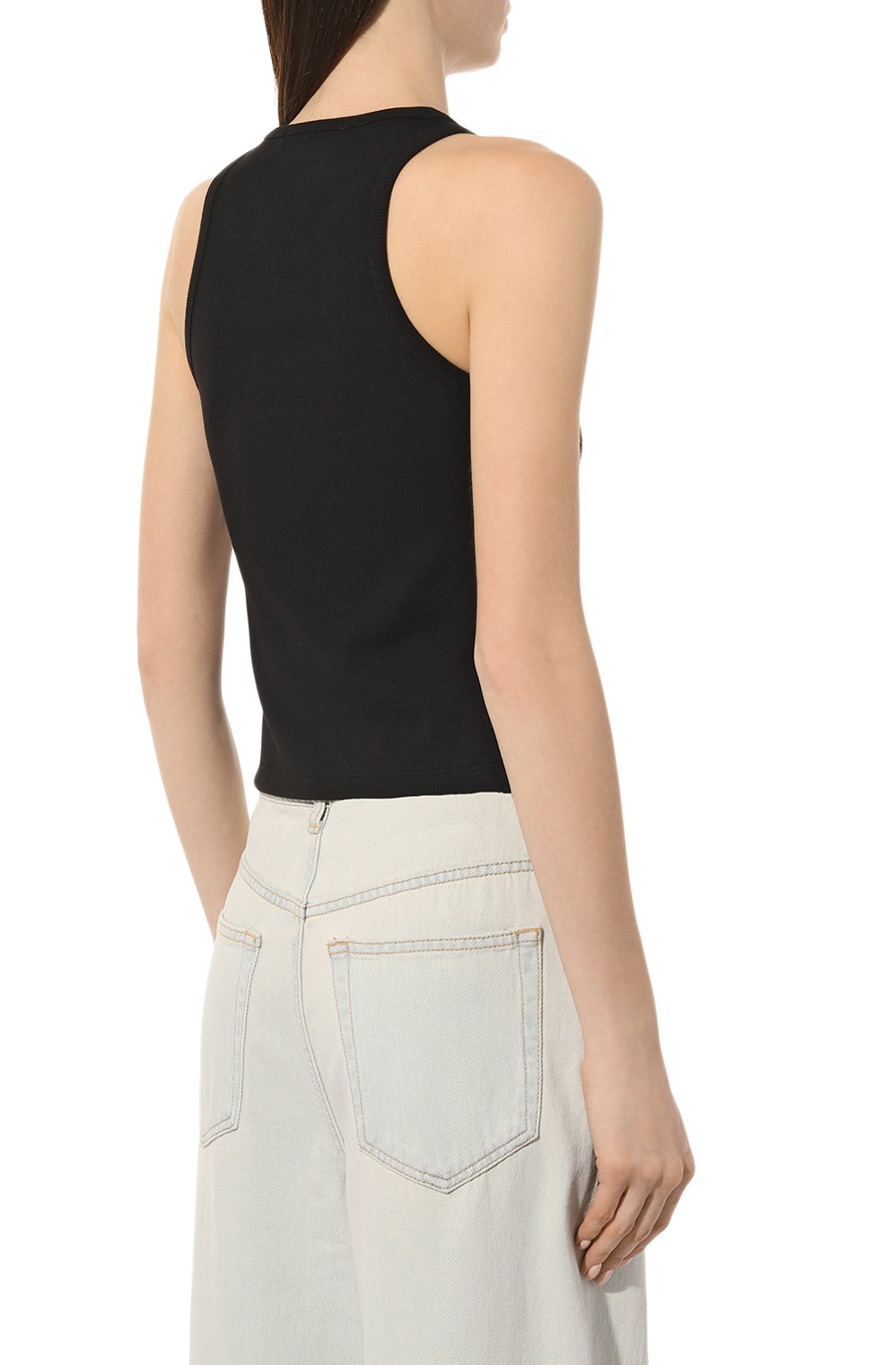 Хлопковая майка MSGM, арт. 3441MDT68 237120, фото 4