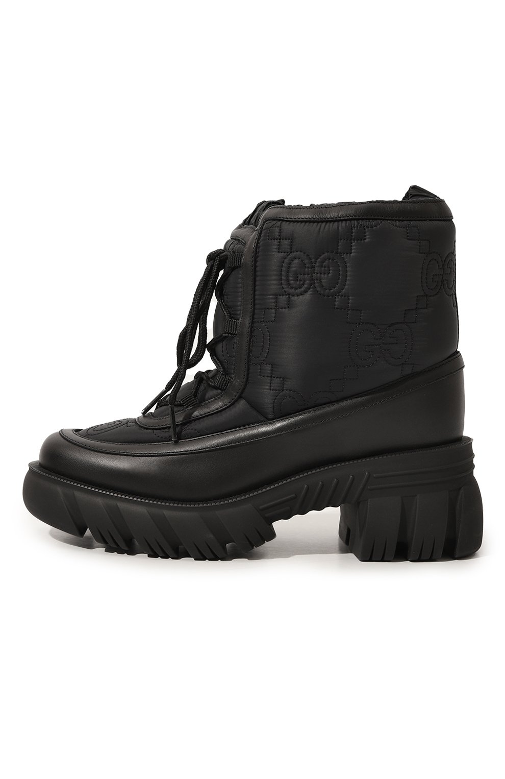 Комбинированные ботинки GUCCI, арт. 680874 UF720, фото 4