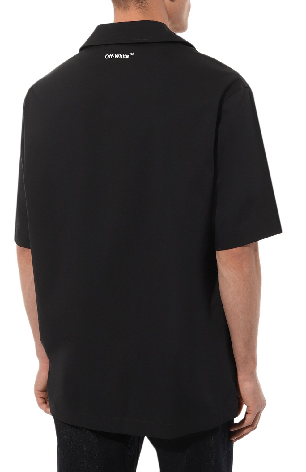 Хлопковая рубашка OFF-WHITE, арт. OMGA196C99FAB0041001, фото 4