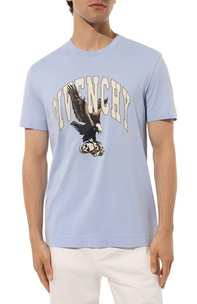 Хлопковая футболка GIVENCHY, арт. BM716G/3YE5, фото 3