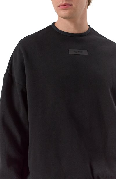 Хлопковый свитшот FEAR OF GOD, арт. 192SU244680F-M-001, фото 5