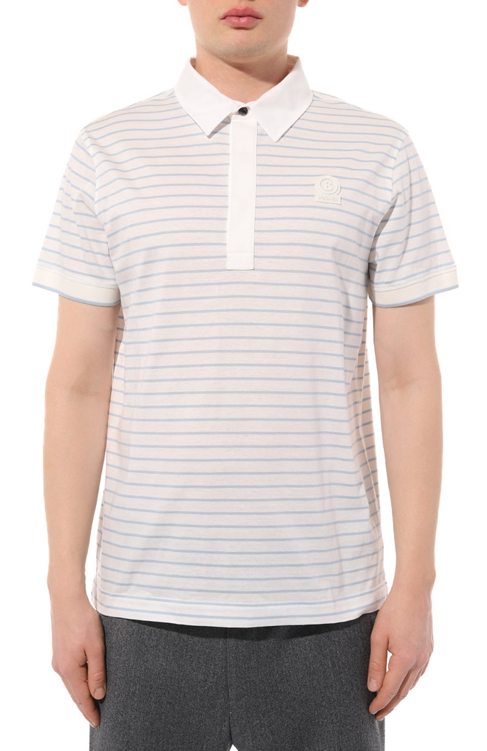 Хлопковое поло BOGNER, арт. 58018300, фото 3