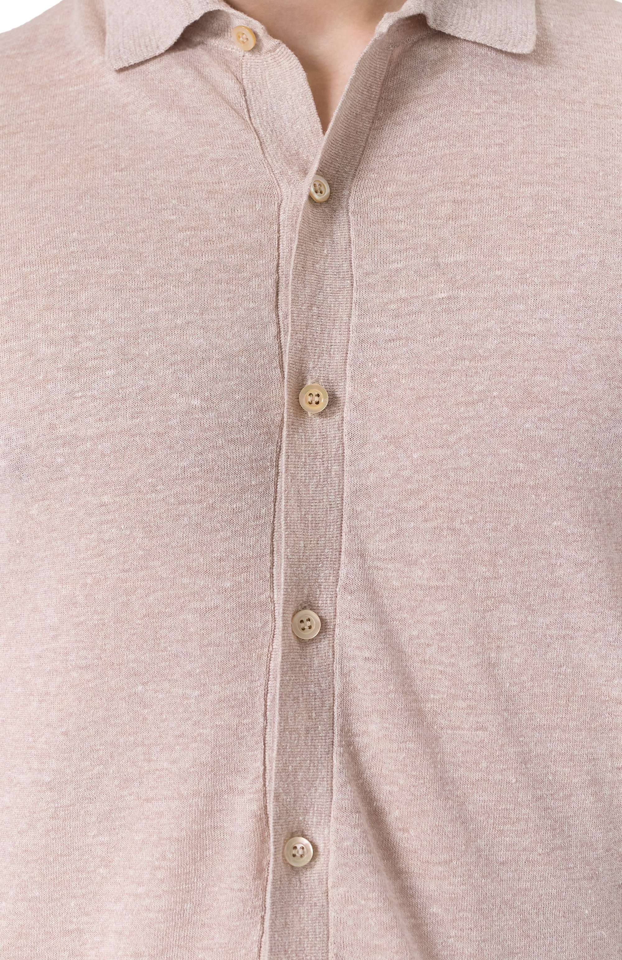 Рубашка изо льна и хлопка L.B.M. 1911, арт. 6355/59044, фото 5