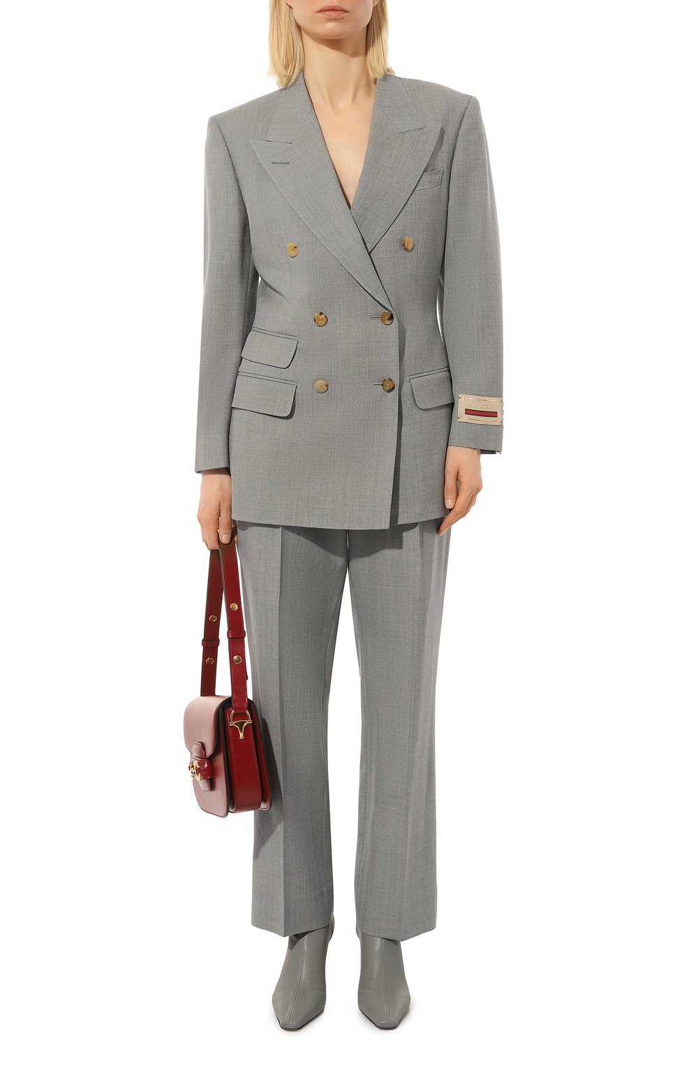 Шерстяной жакет GUCCI, арт. 669528 ZACFE, фото 2