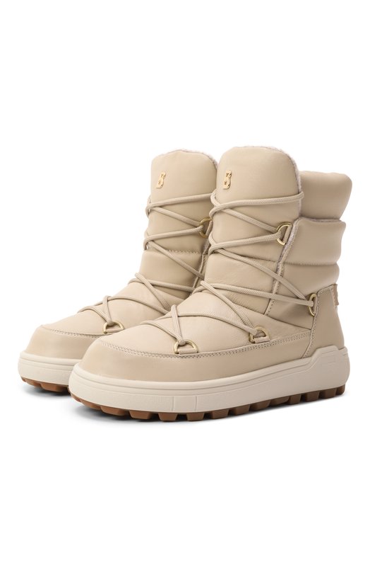 Кожаные полусапоги Chamonix Bogner 22546723 Бежевый 22546723