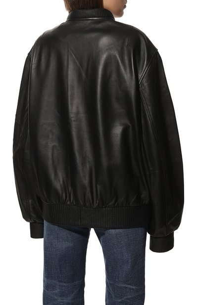 Кожаный бомбер MANOKHI, арт. A00280S, фото 4