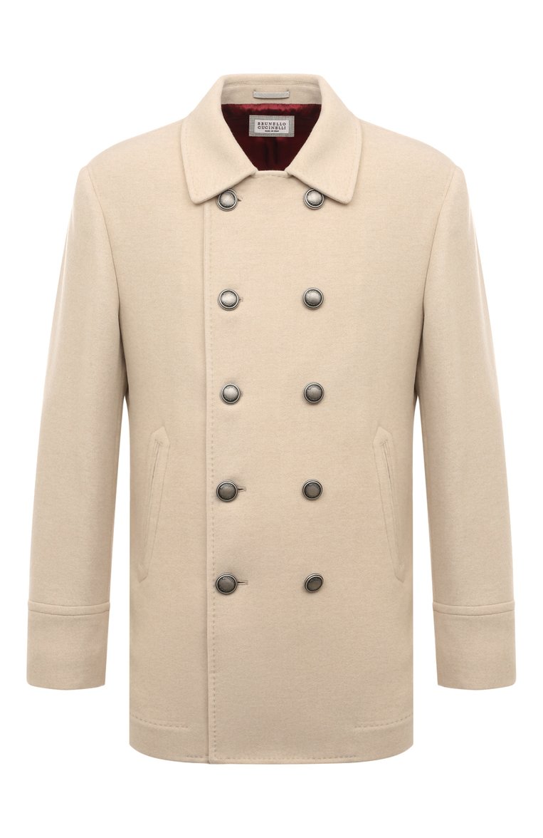 Brunello cucinelli peacoat best sale