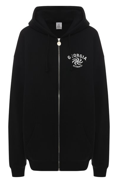Женский хлопковый кардиган VETEMENTS, арт. USS197089/W