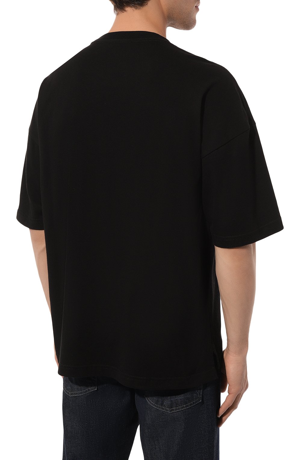 Хлопковая футболка KITON, арт. UMM047302, фото 4