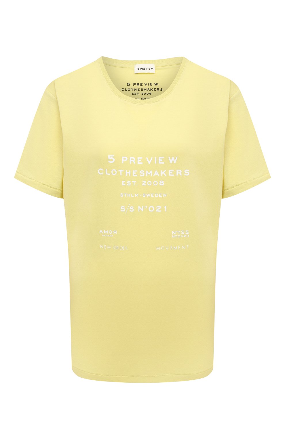Хлопковая футболка 5PREVIEW, арт. 5PW21120, фото 1