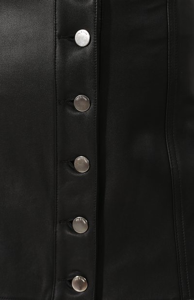 Кожаная мини-юбка RAG AND BONE, арт. W292B09L9, фото 5