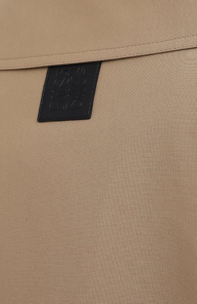 Хлопковый тренч LOEWE, арт. S359336X78, фото 5