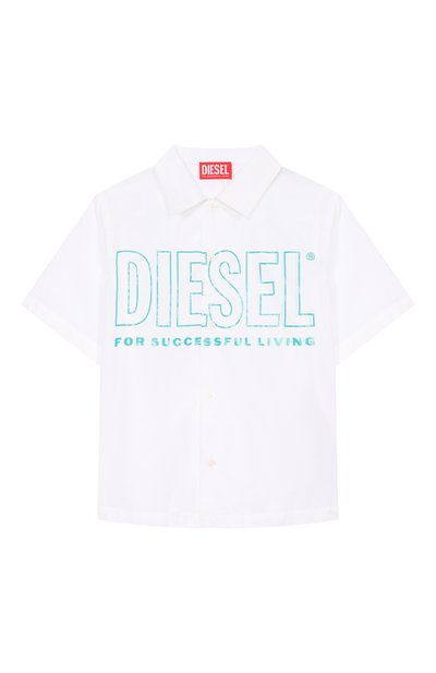 Хлопковая рубашка DIESEL, арт. J02743/KXBA8