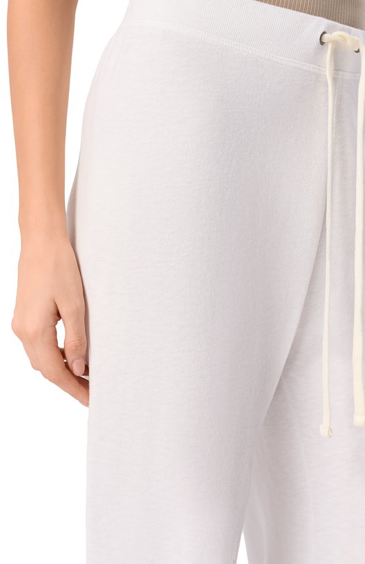 Хлопковые брюки James Perse WXA1007 Белый  WXA1007 Фото 5