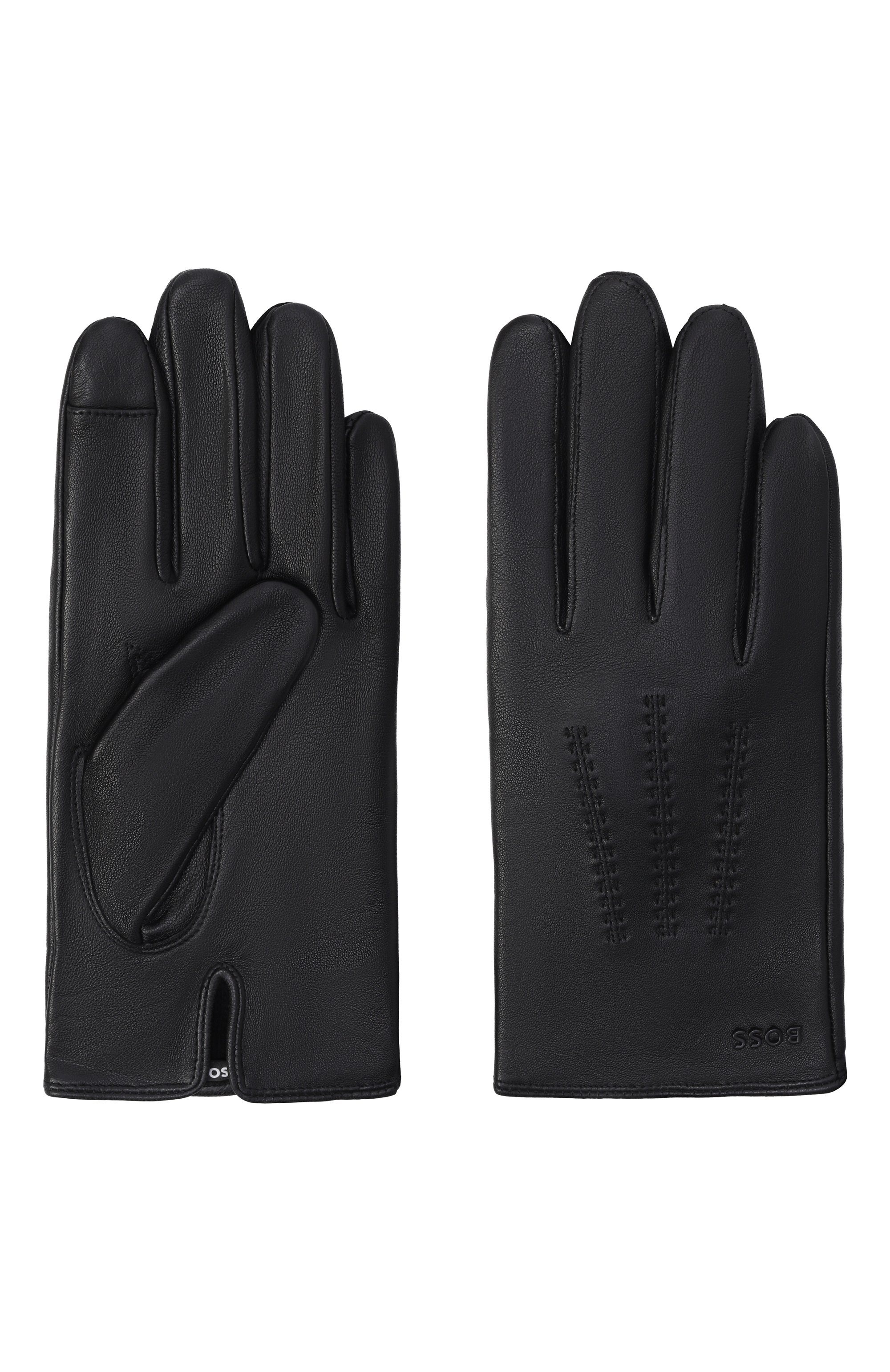 Кожаные перчатки BOSS, арт. 50496604, фото 2