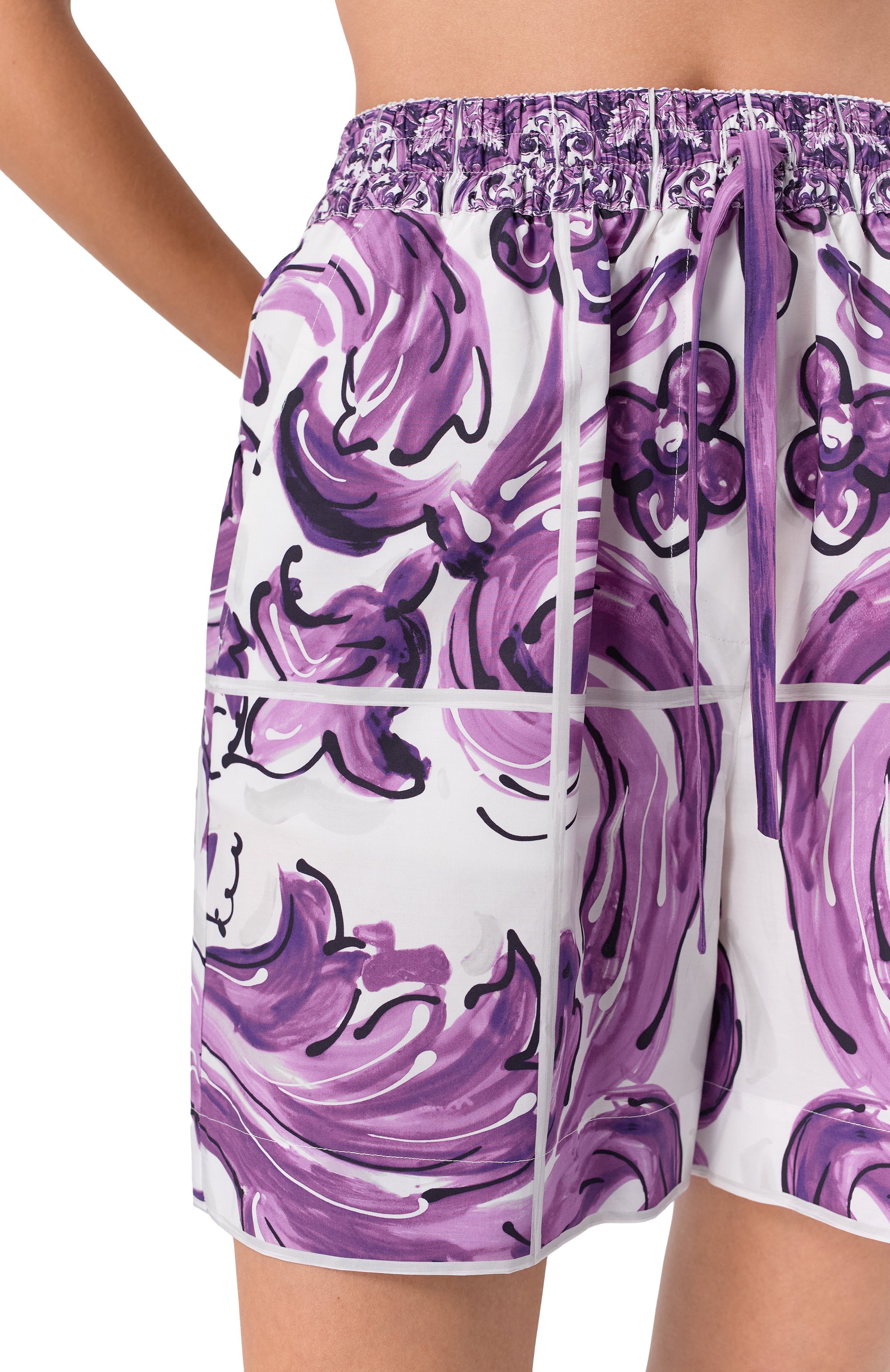 Хлопковые шорты DOLCE & GABBANA, арт. FTDBPT/FI5J0, фото 5