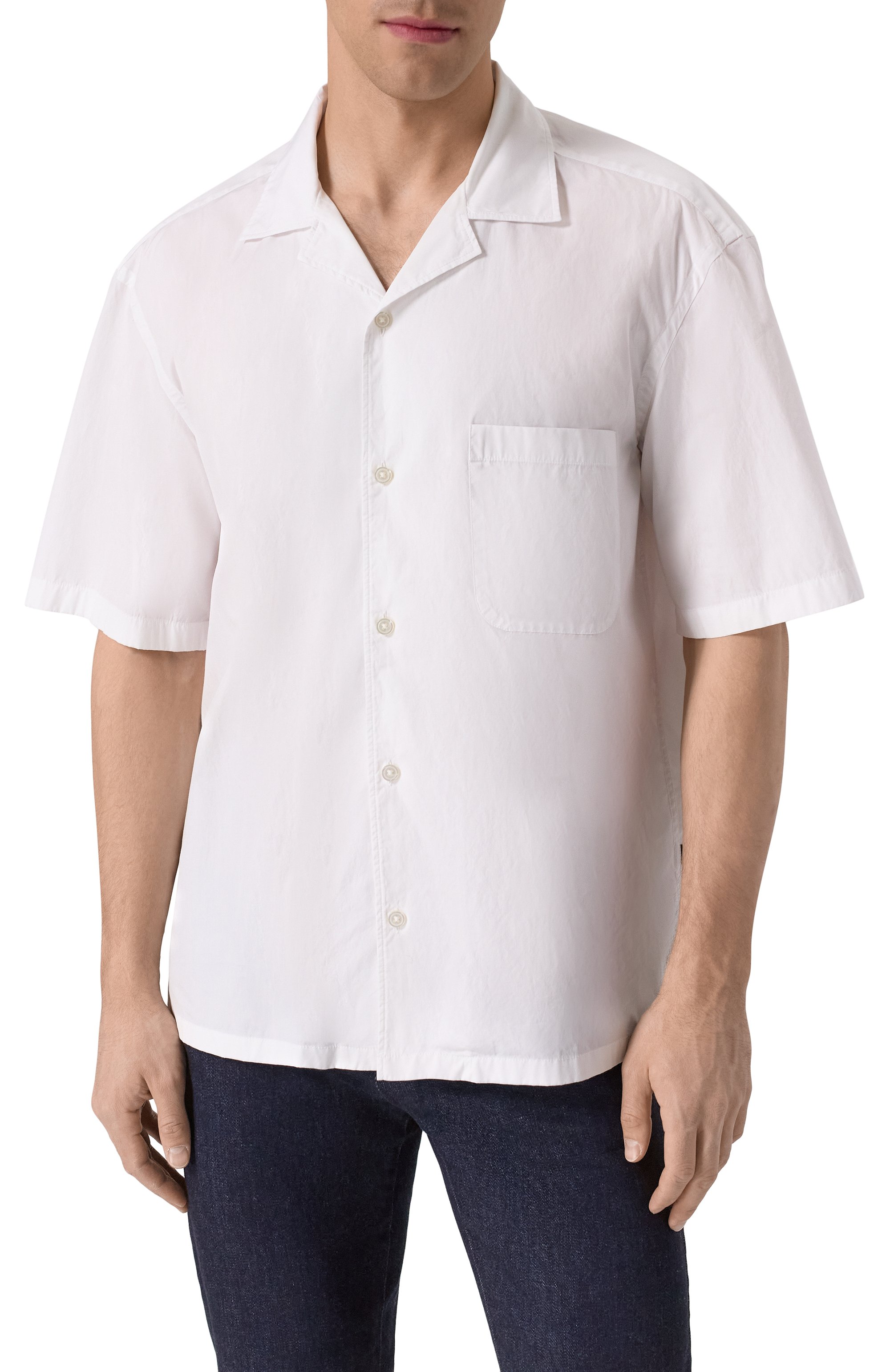 Хлопковая рубашка BOSS, арт. 50539663, фото 3