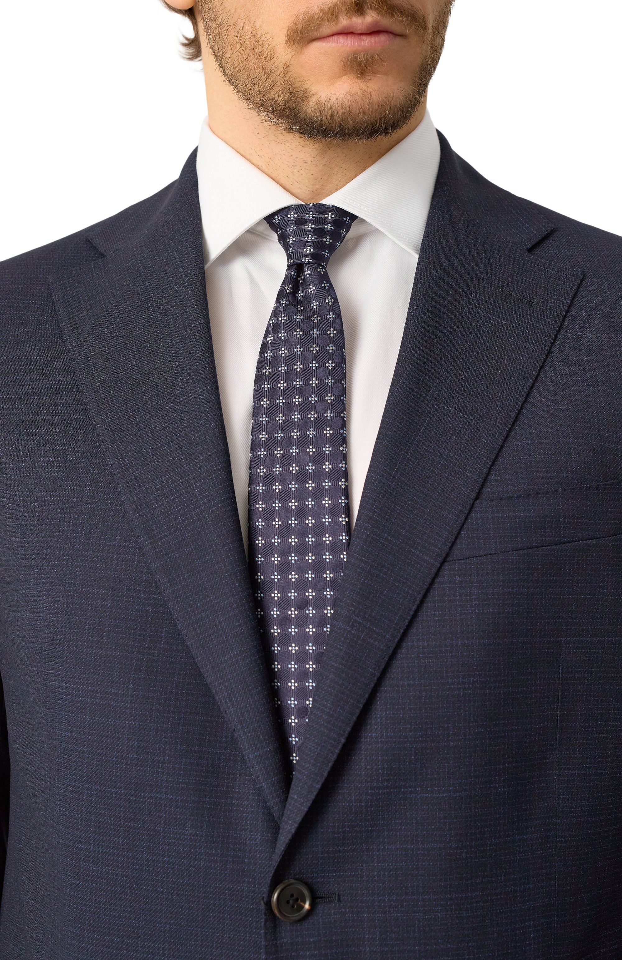 Шелковый галстук CANALI, арт. 18/HJ04202, фото 2