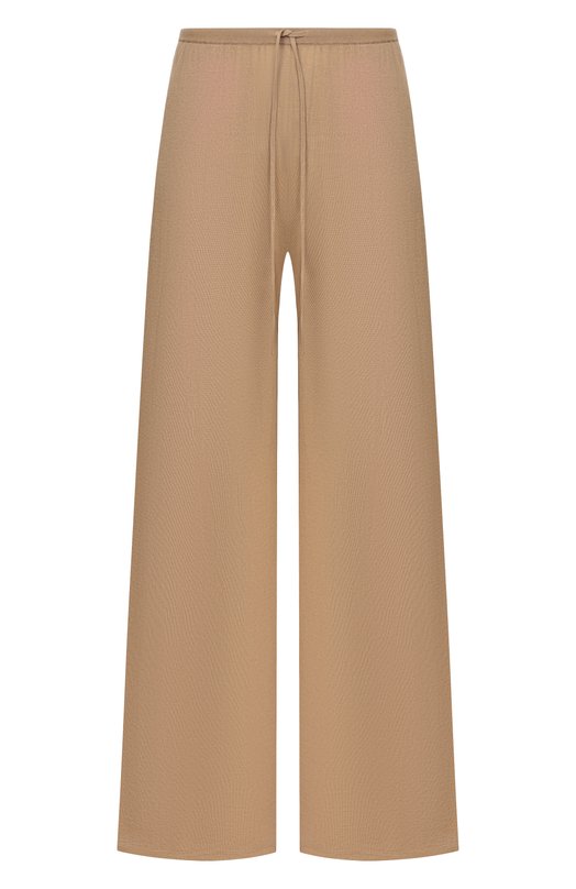 Брюки из шелка и хлопка 12 STOREEZ 136914 Бежевый 136914