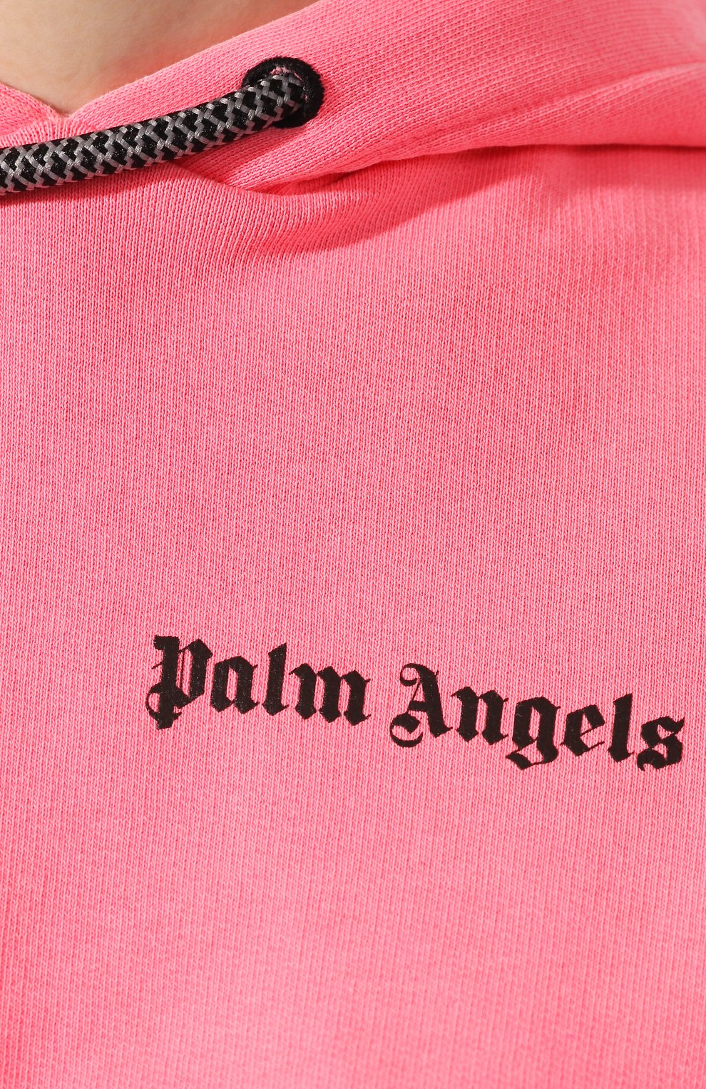 Хлопковое худи PALM ANGELS розового цвета по цене 47050 руб., арт. PWBB012R194410011201, фото 5 Хлопковое худи PALM ANGELS, арт. PWBB012R194410011201, фото 5