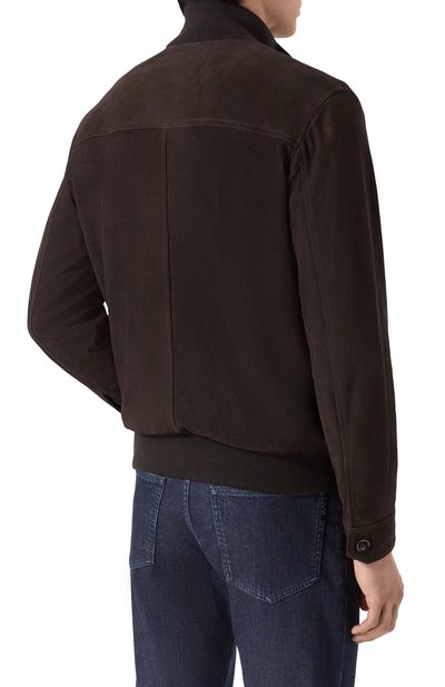 Замшевый бомбер BRIONI, арт. PLCU0L/PD714, фото 4