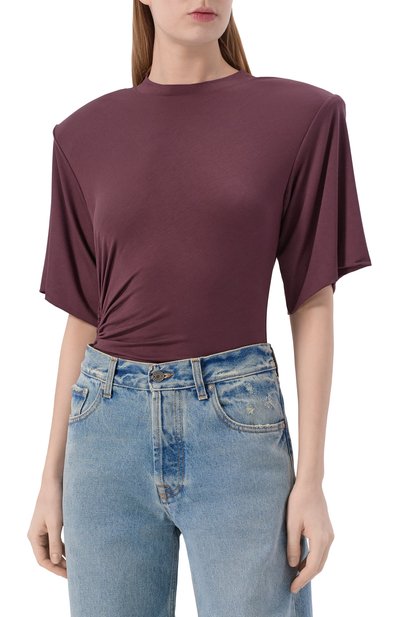 Боди из вискозы и шелка THE ANDAMANE, арт. T190717A/TJV053, фото 3