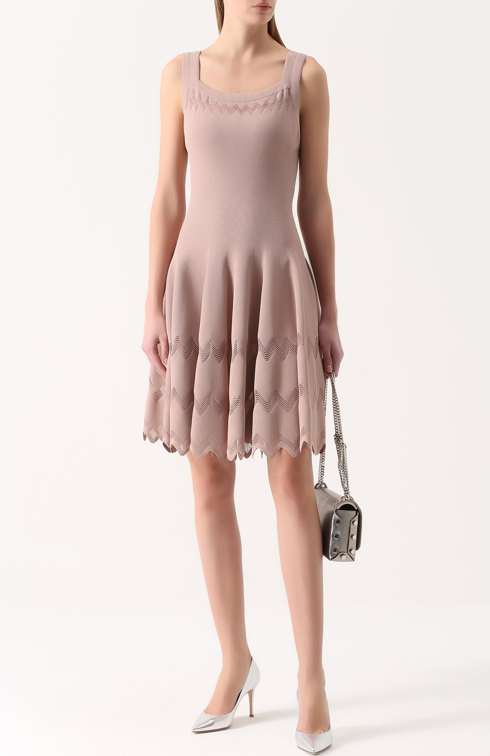 Туфли gianvito 85 из металлизированной кожи на шпильке GIANVITO ROSSI, арт. G24580.85RIC.NPS, фото 2