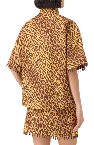 Хлопковая рубашка ZIMMERMANN, арт. 3780TSS254, фото 4