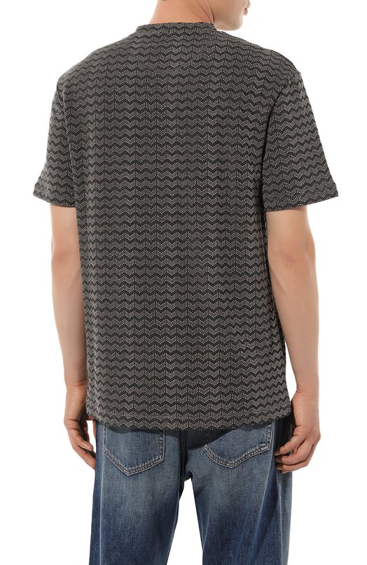 Футболка из вискозы Giorgio Armani 6RSM94/SJCKZ Серый  6RSM94/SJCKZ Фото 4