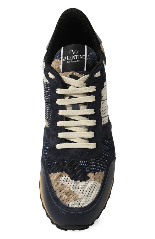 Комбинированные кроссовки Rockrunner Valentino 4Y2S0723/QRK Синий  4Y2S0723/QRK Фото 6