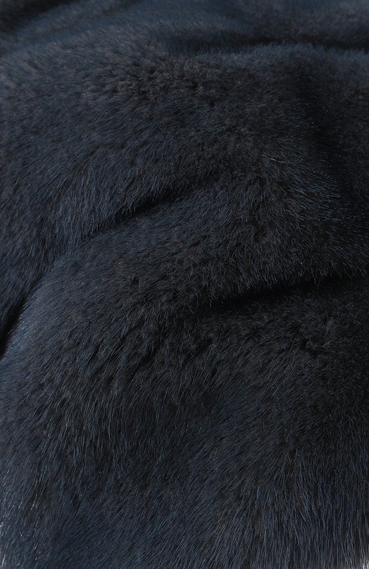 Шапка из меха норки FurLand 0204100110230600000 Синий  0204100110230600000 Фото 4