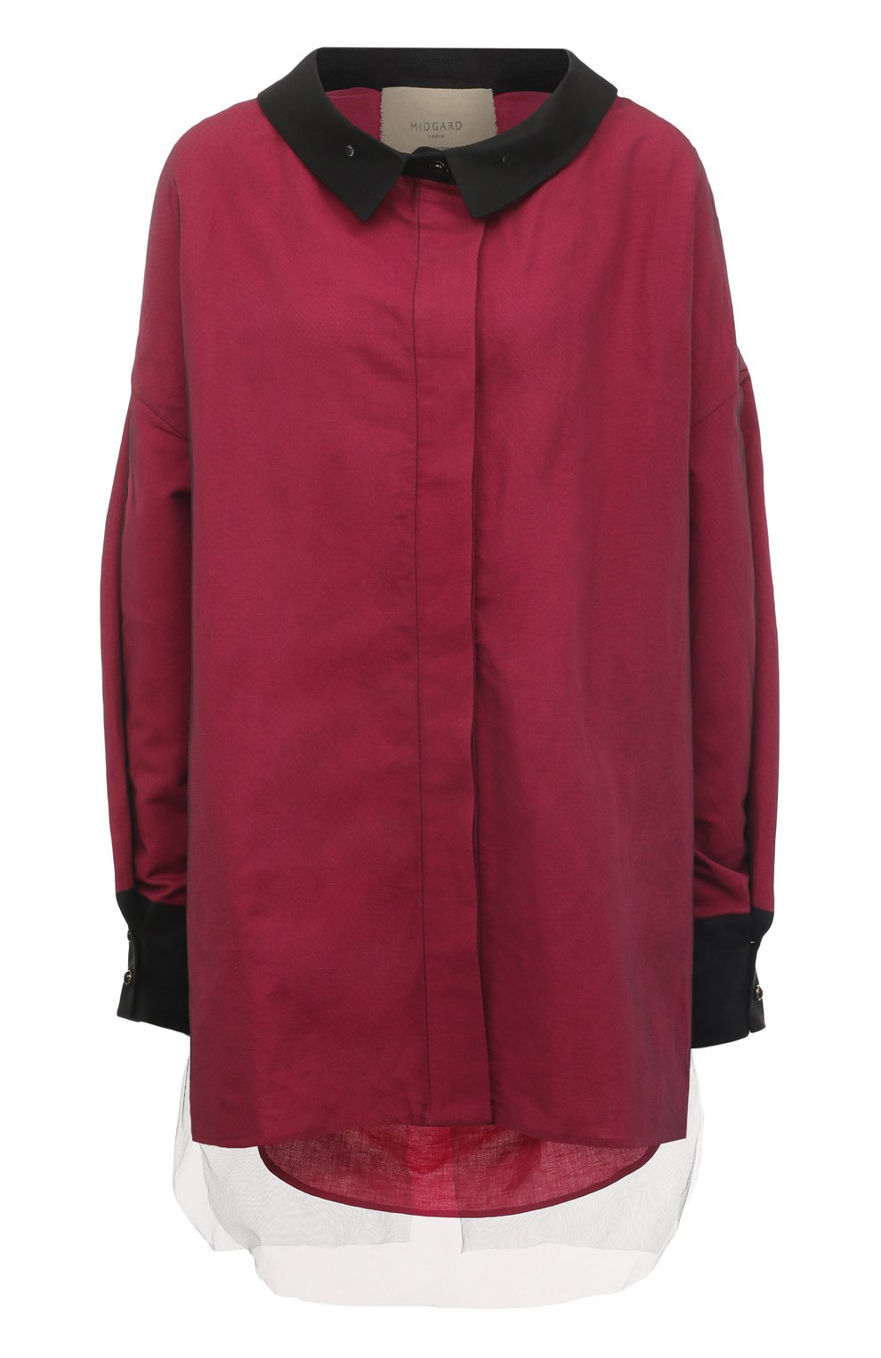 Рубашка изо льна и хлопка MIDGARD PARIS, арт. B42604, фото 1