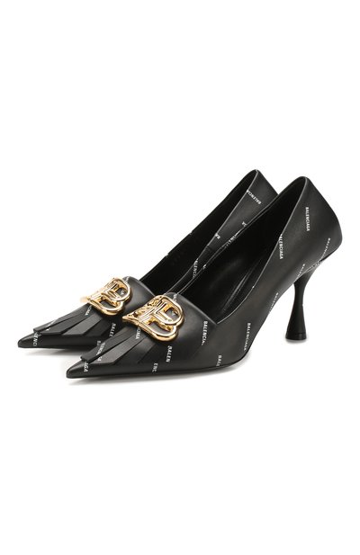 Кожаные туфли fringe knife BALENCIAGA, арт. 597371/WAWN5, фото 1