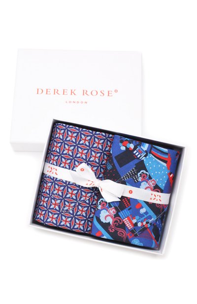 Комплект из двух хлопковых платков DEREK ROSE, арт. 0300-PACK151, фото 5